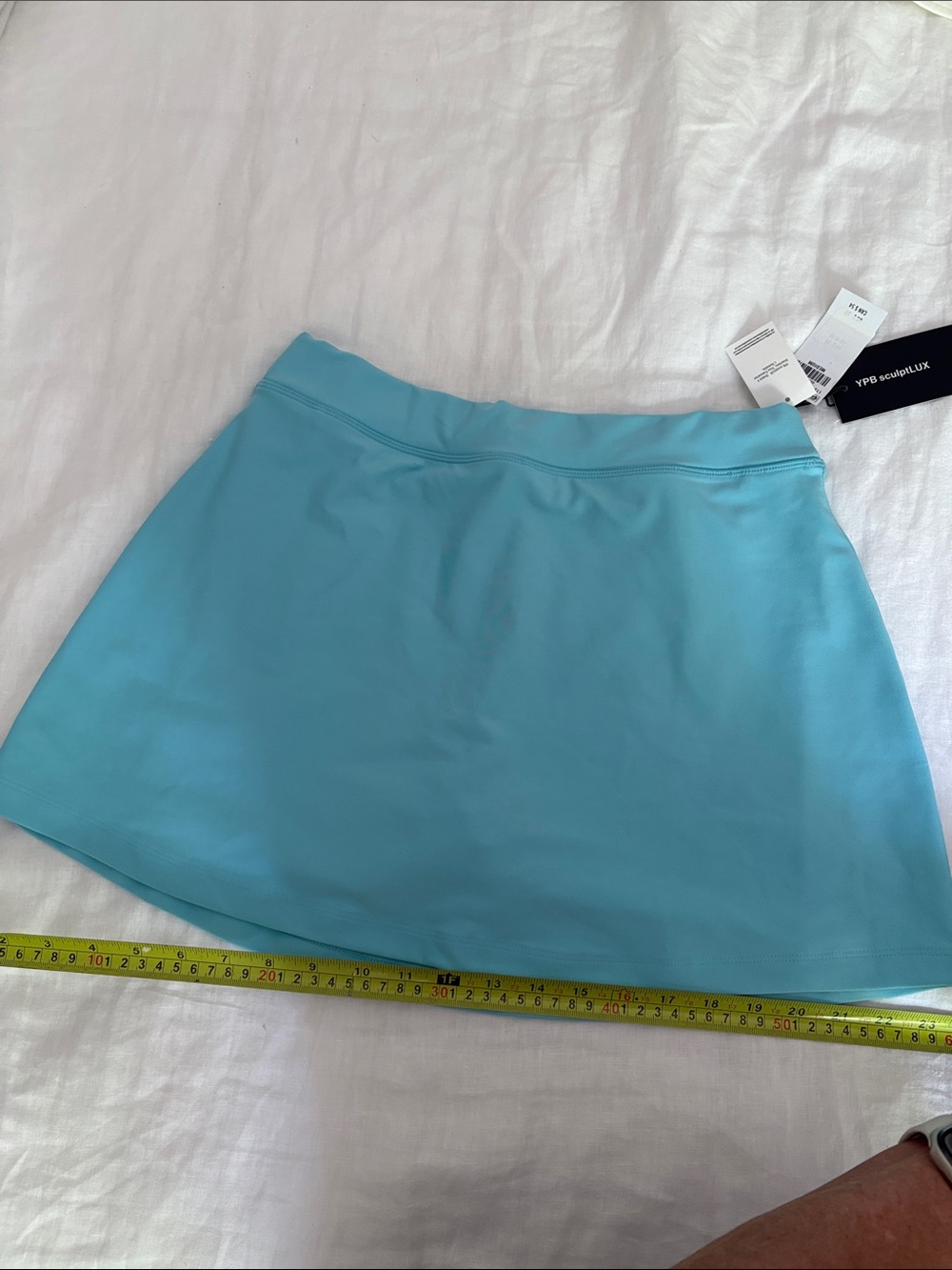 NEW Women’s Sky Blue Sculpt Lux Skirt by YPB